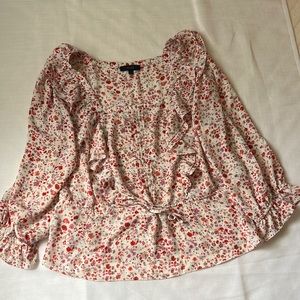 Eclair Floral Blouse Size M
